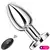 Plug de metal P vibratorio com controle - comprar online