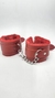 Algema pelucia vermelho