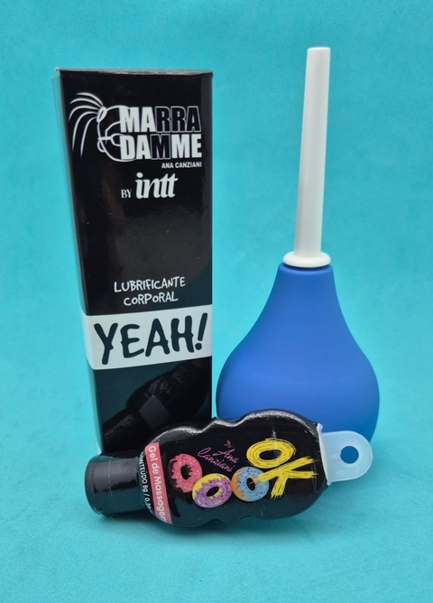 Lubrificante Yeah! + gel anal ok + ducha íntima