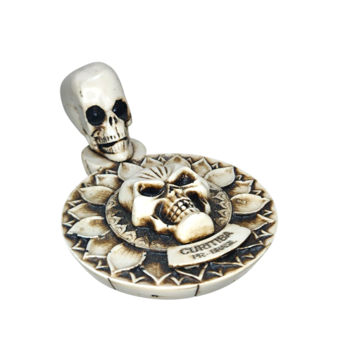 Incensário de Resina Caveira - comprar online