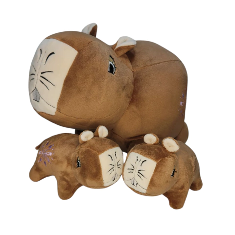 Capivara Mamãe de Pelúcia - Curitiba (PR) - Souvenir Curitiba
