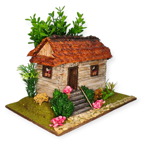 Miniatura Artesanal de Casa Colonial Paranaense - Curitiba (PR) - comprar online
