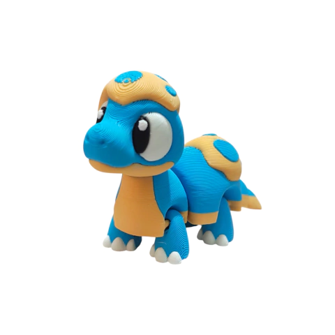 Dinossauro Bebê Casca de Ovo Articulado 3D - Souvenir Curitiba