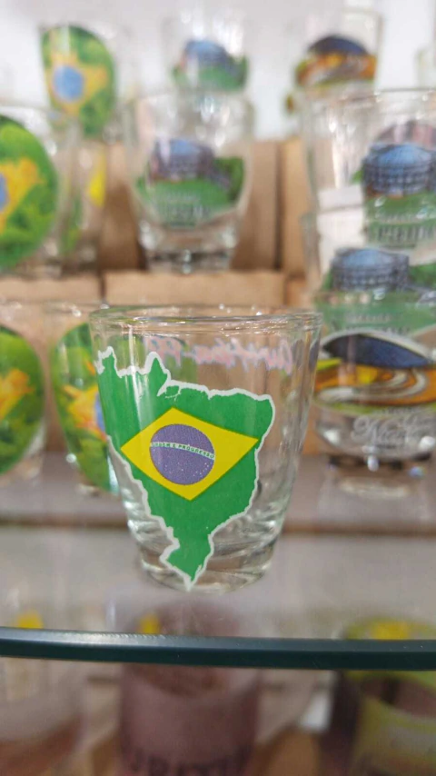 Copo de Shot 30ml - Mapa Brasil