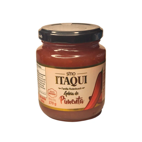 Geleia de Pimenta Artesanal 270g - Sítio Itaqui