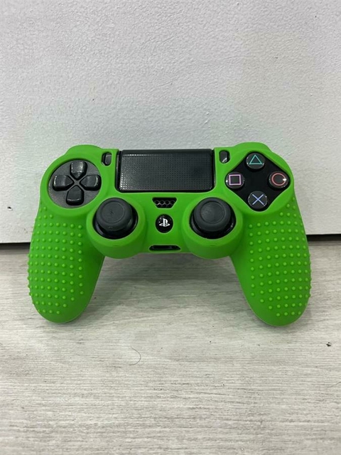 FUNDA DE SILICONA ANTIDESLIZANTE JOYSTICK PS4 - VERDE - comprar online