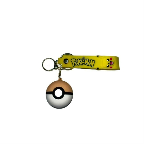 LLAVERO DE GOMA POKEMON - POKEBOLA - comprar online