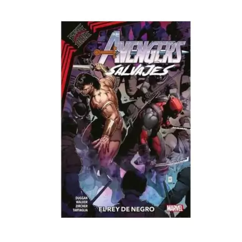 AVENGERS SALVAJES (TPB) VOL 4 EL REY DE NEGRO - COMIC - comprar online