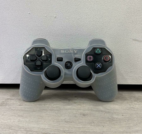 FUNDA SILICONA JOYSTICK PS3 - TRASPARENTE - comprar online