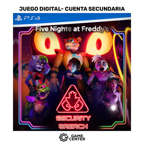2X1 FIVE NIGHTS AT FREDD'S: SECURITY BREACH - PS4 CUENTA SECUNDARIA - comprar online