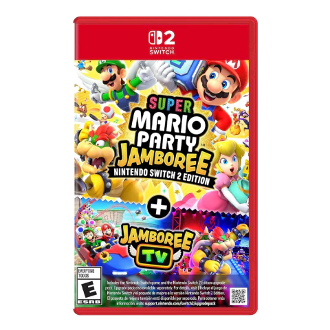 SUPER MARIO PARTY JAMBOREE + JAMBOREE TV - NINTENDO SWITCH 2 FISICO - comprar online