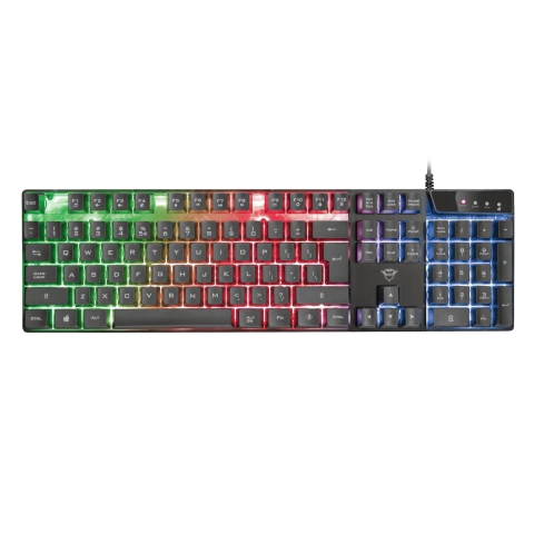 TECLADO GAMER TRUST - GXT 835 AZOR - comprar online