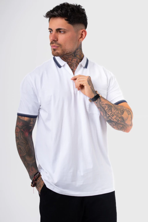 CHOMBA ZIPPER BLANCA (09220106)