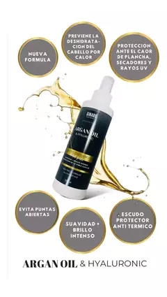 Imagen de SECADOR DE PELO EVEND® + PROTECTOR TERMICO ARGAN OIL