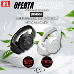 AURICULAR JBL 760 TUNE - ¡¡OFERTA 2X1 SOLO POR HOY!!