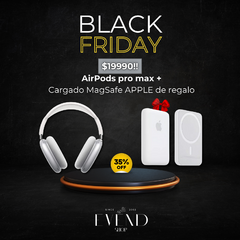 AIRPODS PRO MAX + CARGADO MAGSAFE DE REGALO