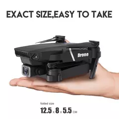 MINI DRON E88 CON DOBLE CAMARA HD - ¡¡50% OFF SOLO POR 24HS!!