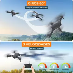 MINI DRON E88 CON DOBLE CAMARA HD - ¡¡50% OFF SOLO POR 24HS!! en internet