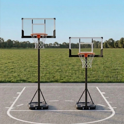 Jirafa de Basquet Regulable - Aro, Tablero y Base