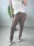 CALCA LEGGING MARROM CINTO TEXTURA TRISO G