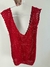 BL CAVADA CROCHE VERMELHO N/D M