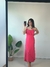 VEST MIDI ROSA ALCINHA BABADO N/D P