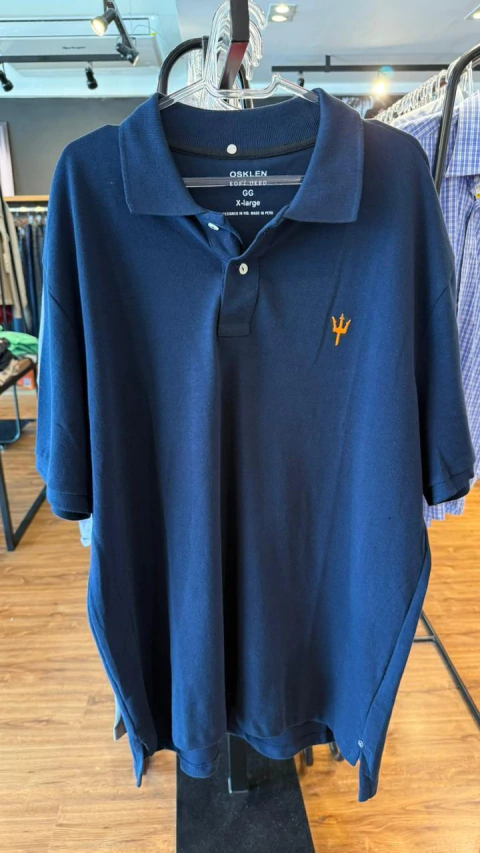 CAM MAS MC POLO AZUL MAR OSKLEN GG