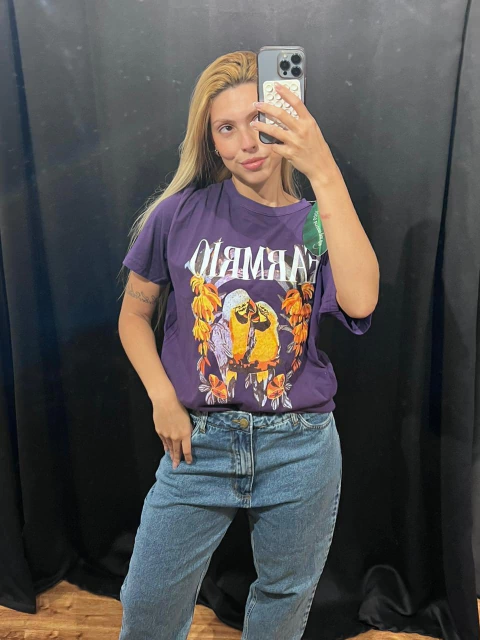 BL FEM MC ROXA PAPAGAIOS AMARE FARM RIO M