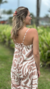 Macacão Riviera Off/ Cappuccino - MahStore Moda Feminina Roupas e Acessórios