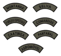 Novo Brevê Manicaca Eb Baixa Visibilidade Personalizadas - HBS FARDAS