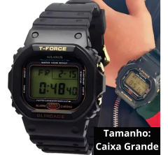 Relógio Preto Atlantis Blindage Prova D'água Mergulho Tatico Operacional na internet