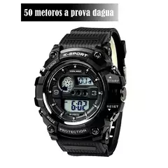 Relógio Masculino Cool Wolf K-sport Digital Preto Tatico