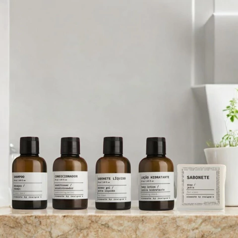 Kit Amenities Elements Realgems - 5 itens - comprar online