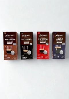Combo Cápsulas Café Fortisimo® Espresso Clásico + Espresso Forte + Ristretto + Lungo (40 cápsulas) en internet