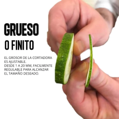 Combo Cortadora de Fiambre ritter Amido3 + Cuchilla Aserrada
