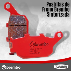 PASTILLA DE FRENO TRASERA PARA HONDA NC 750X BREMBO - Tuamoto Mayorista