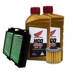 KIT SERVICE FILTROS ORIGINAL Y ACEITE HGO SEMI SINTETICO CRF 250L