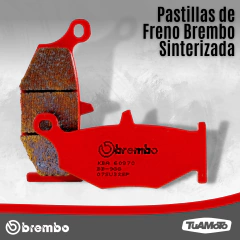 PASTILLA DE FRENO SINTERIZADA V STROM 1000/GSX 1000 BREMBO - Tuamoto Mayorista