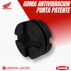 GOMA ANTIVIBRACION PORTA PATENTE HONDA TORNADO - Tuamoto Mayorista