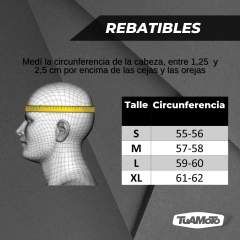 CASCO REBATIBLE HAWK RS5 FLIP UP NEGRO MATE - Tuamoto Mayorista