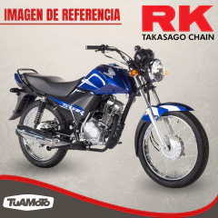 KIT TRANSMISIÓN HONDA CB1/CB125F 428/44-14 RK - Tuamoto Mayorista