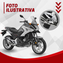PEDALIN DELANTERO IZQUIERDO COMPLETO HONDA NC 700X/CB 190 - Tuamoto Mayorista