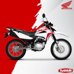 PROTECTOR CAÑO DE ESCAPE HONDA XR 125/XR 150 - Tuamoto Mayorista