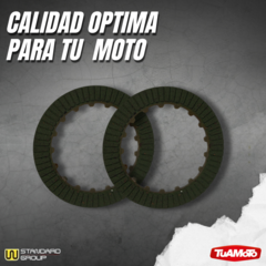 DISCO DE EMBRAGUE HONDA ST70 DAX (2 PIEZAS) - Tuamoto Mayorista