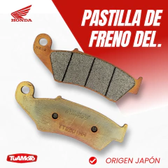 PASTILLAS DE FRENO DELANTERAS HONDA NX4 FALCON / TORNADO/ CRF 450 - Tuamoto Mayorista