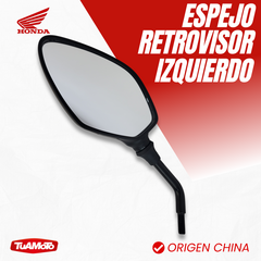 ESPEJO RETROVISOR IZQUIERDO HONDA CB 190 - Tuamoto Mayorista