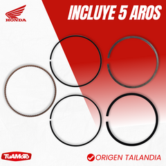 AROS DE PISTON HONDA BIZ 125 - Tuamoto Mayorista