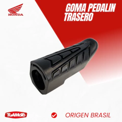 GOMA PEDALIN TRASERO HONDA NEW TITAN/DELANTERO TWISTER 2018 - Tuamoto Mayorista
