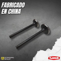 JUEGO VALVULAS ADMISIÓN Y ESCAPE GILERA SMASH/WAVE/BIZ 105 - Tuamoto Mayorista