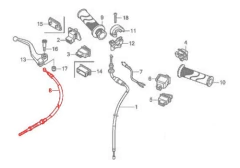 CABLE FRENO COMPLETO HONDA WAVE TOWO - comprar online
